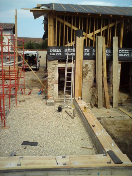 extension rectangulaire — Maison dans l’Ain